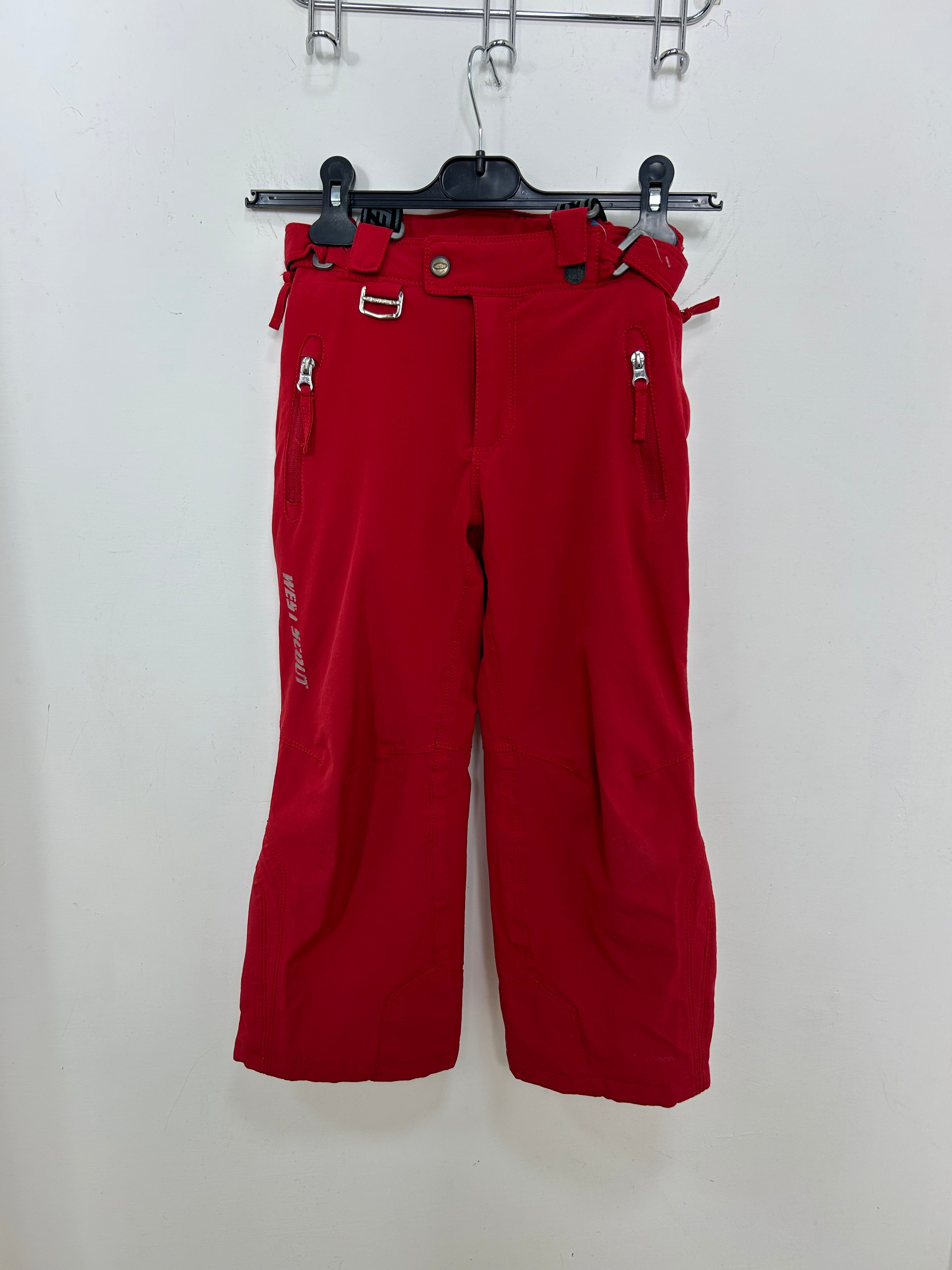 TAGLIA 6 ANNI - pantalone con bretelle West scout